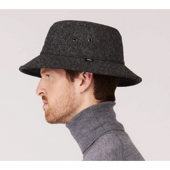 Bob Cache-Oreilles Le Warmth Gris Herringbone - Tilley Bob Cache-Oreilles Le Warmth Gris Herringbone - Tilley