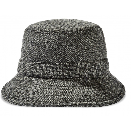 Ear-Flap Bucket Hat Le Warmth Gray Herringbone - Tilley