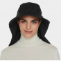 Recycled Fabric Cap with Black Neck Cover UPF50+ - Tilley