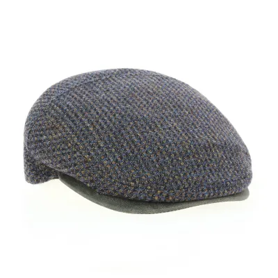 Casquette Plate Rainbow Laine & Cuir - Traclet