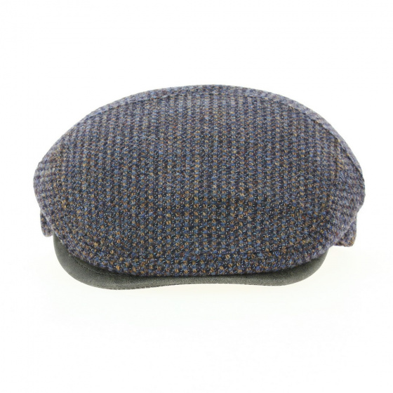 Casquette Plate Rainbow Laine & Cuir - Traclet