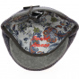 Rainbow Wool & Leather Flat Cap - Traclet