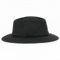 Traveller Hat Dijon Wool Felt Black - Traclet