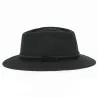 Traveller Hat Dijon Wool Felt Black - Traclet