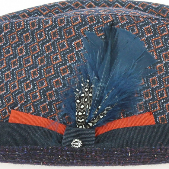 Trilby Léon Marine hat - Traclet