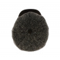Navy Wool 8-Panel Cap - Traclet