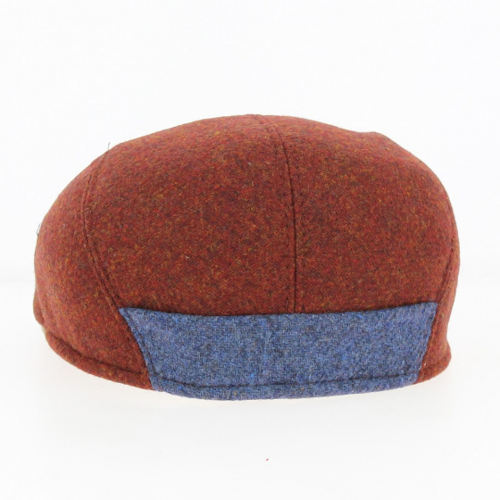 Casquette Plate Milano Laine Rouille - Traclet Casquette Plate Milano Laine Rouille - Traclet