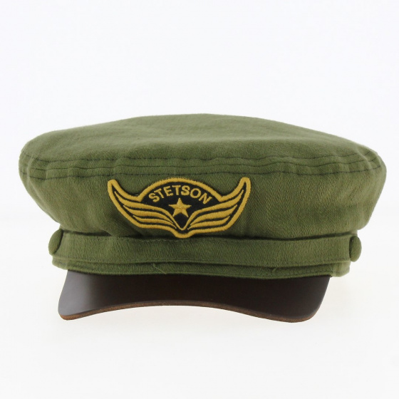 Casquette chauffeur Peabody Olive - Stetson