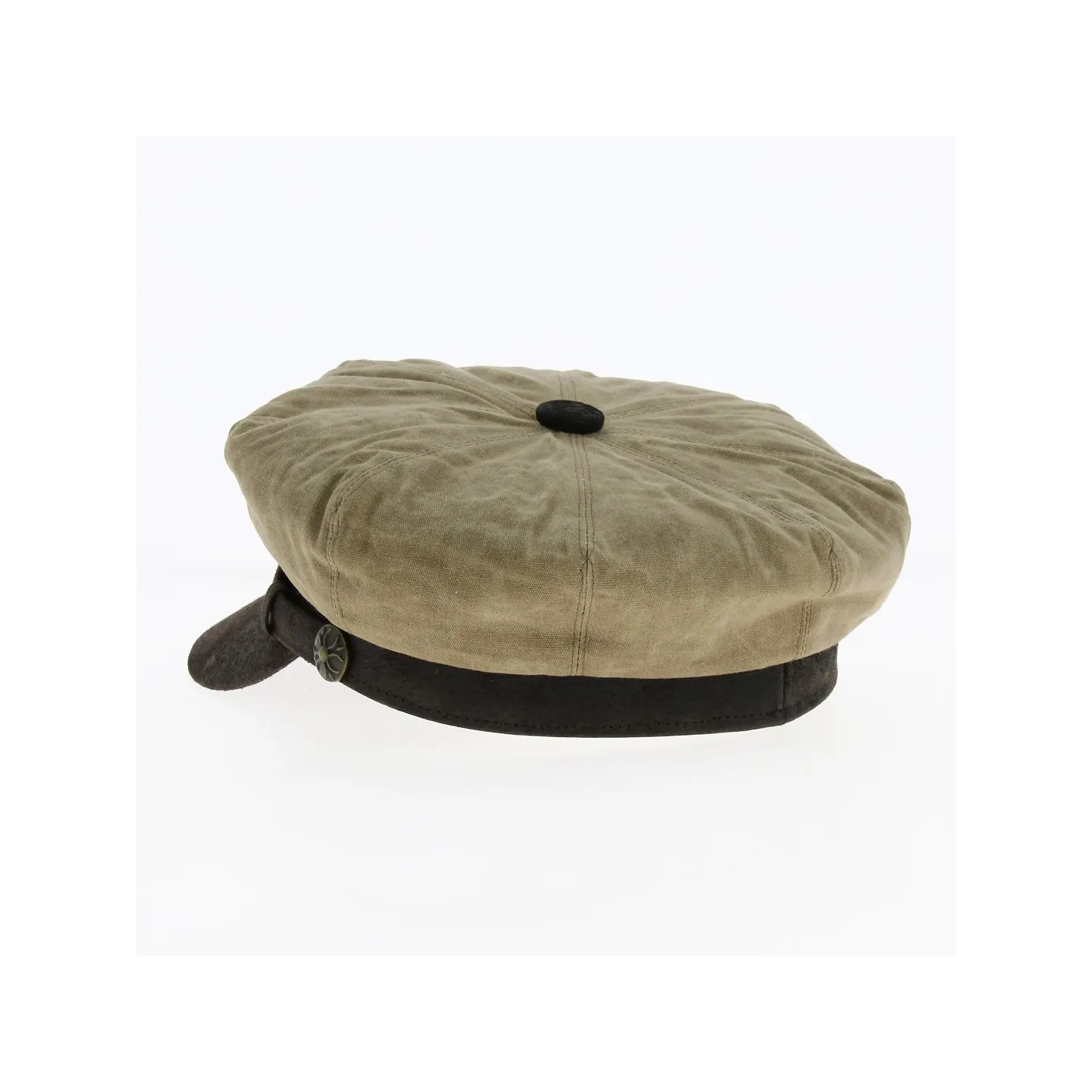 Casquette Gavroche Marlon Coton Taupe - Aussie Apparel Reference : 17372 | Chapellerie Traclet