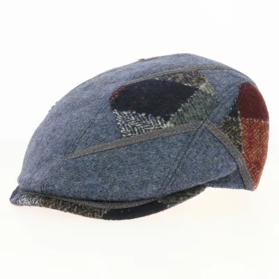 Casquette Plate Daffy Laine Spider Bleu - Traclet