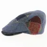 Daffy Wool Spider Blue Flat Cap - Traclet Reference: 17380