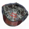Daffy Wool Spider Blue Flat Cap - Traclet Reference: 17380
