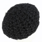 Silver Thread Knitted Beret - Traclet