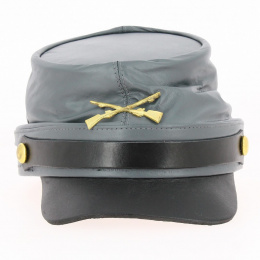Nordiste Style Leather Cap Grey - Traclet