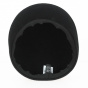 Cambered Cap Felt Wool Black - Traclet