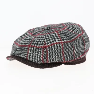 Casquette Hatteras Cache-oreilles Pied de Poule - Alfonso d'Este