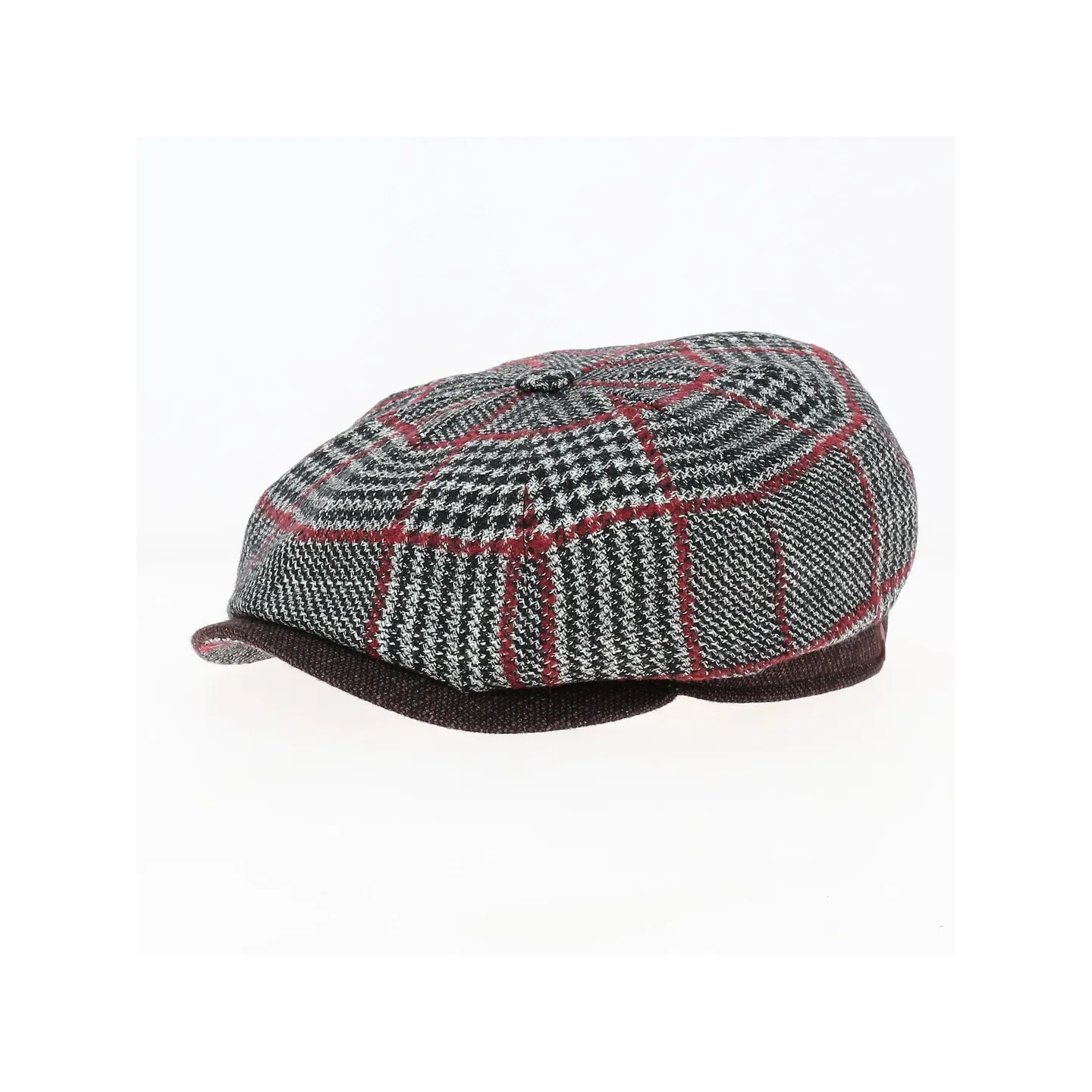 Hatteras Houndstooth Earflap Cap - Alfonso d'Este