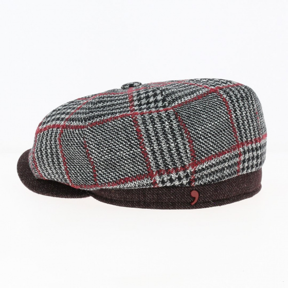 Hatteras Houndstooth Earflap Cap - Alfonso d'Este