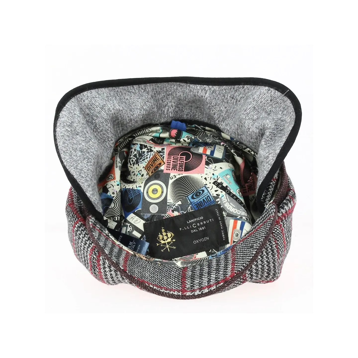 Hatteras Houndstooth Earflap Cap - Alfonso d'Este