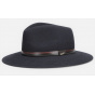 Indiana Hat Black Felt Hair- Borsalino