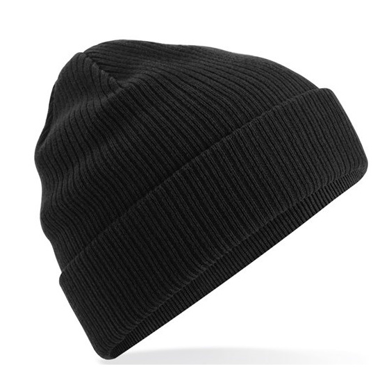 Black organic cotton hat - Traclet