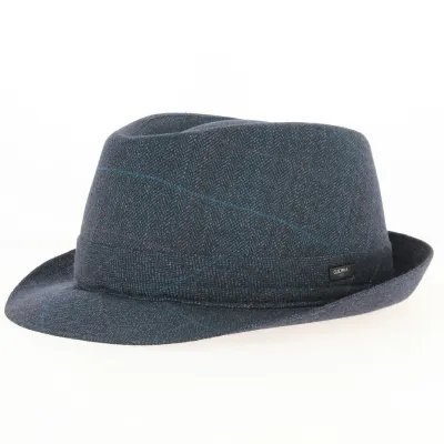 Trilby Blue Hat - Guerra