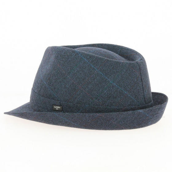 Chapeau Trilby Bleu - Guerra