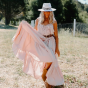 White Felt Fedora Hat Fazenda - Head'n Home