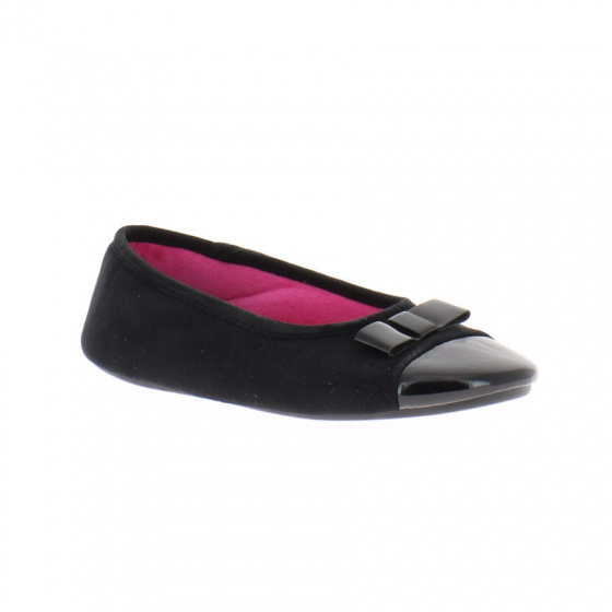 Suede ballerinas