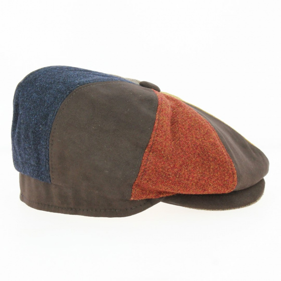 Casquette Irlandaise Siena Patchwork Laine - Traclet