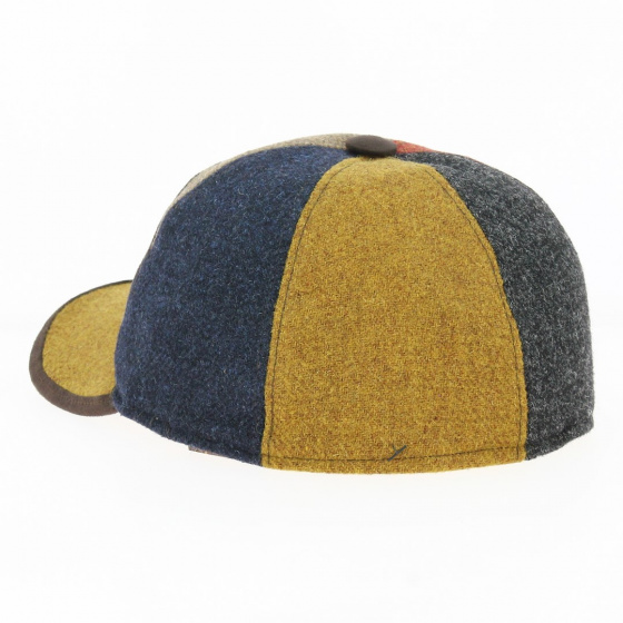 Baseball cap Patchwork Wool - Traclet