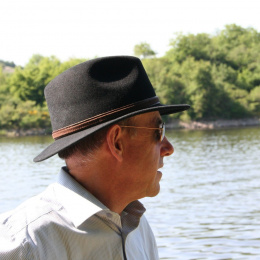 Traveller Ambierle Black Felt Hat - Traclet
