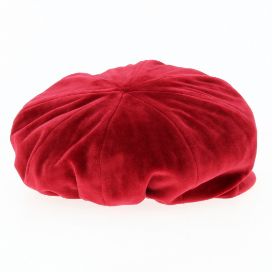 Casquette Gavroche Elorine Rouge - Traclet Casquette Gavroche Elorine Rouge - Traclet
