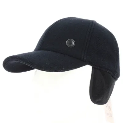 Divonne Baseball Cap Black Earflaps - Crambes