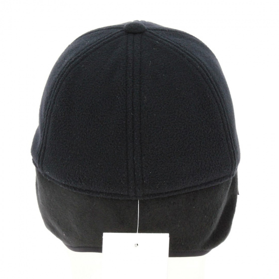 Casquette Baseball Divonne Cache-Oreilles Noir - Crambes