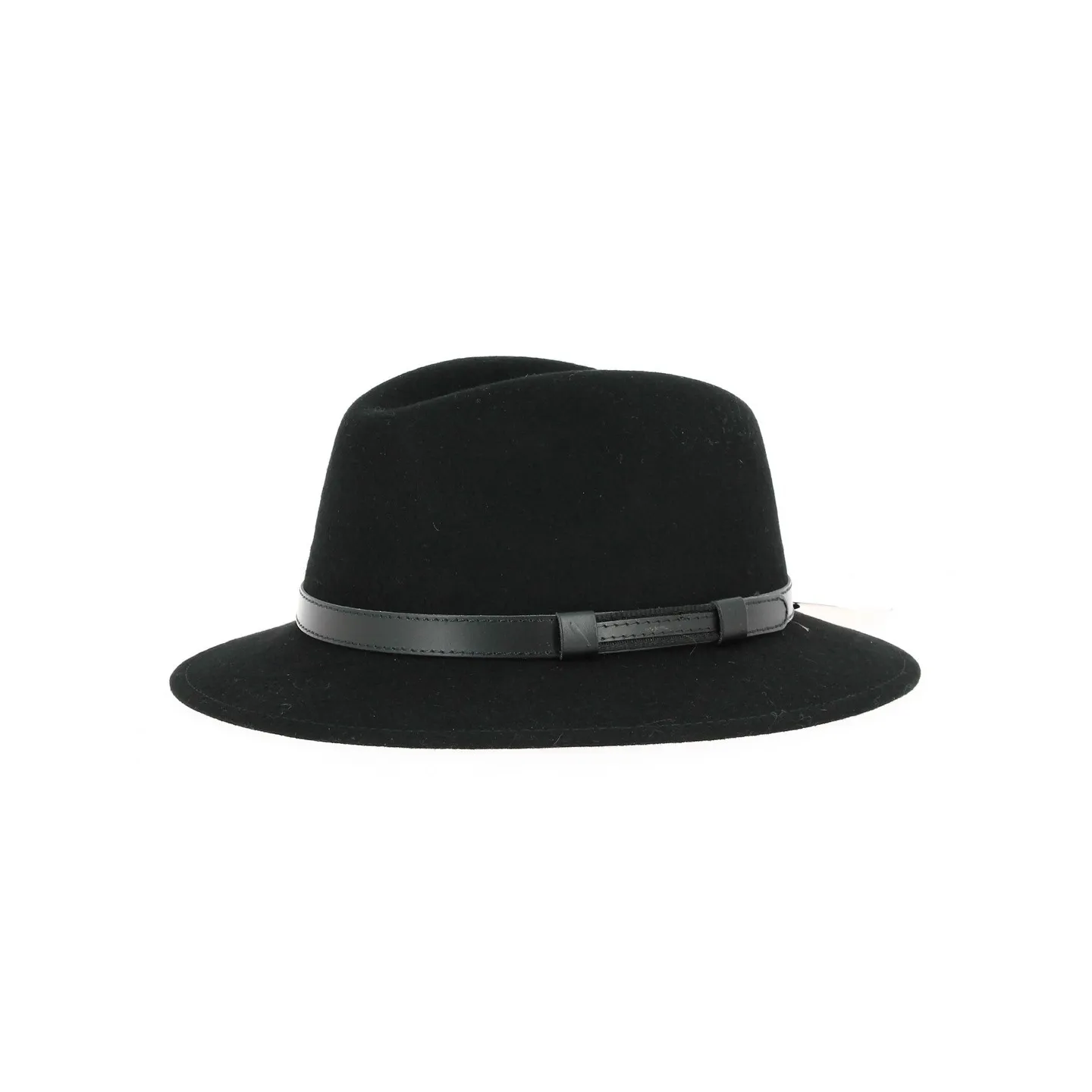 Chapeau traveller Annecy Feutre Laine Noir Imperméable - Traclet Reference : 13525 | Chapellerie Traclet