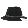 Chapeau traveller Annecy Feutre Laine Noir Imperméable - Traclet Reference : 13525 | Chapellerie Traclet