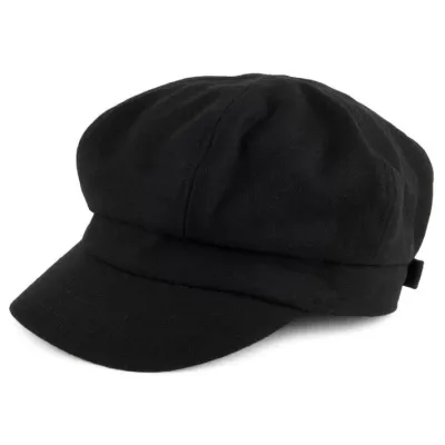 Casquette Gavroche Baker Noir - Traclet