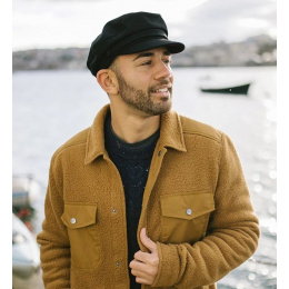 Marin Fiddler Black Wool Cap - Traclet