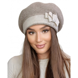 Women's Amparo Beige Beret - Traclet