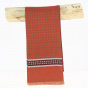 Orange silk scarf - Traclet
