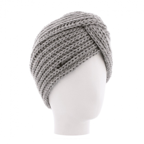 Turban Maggy Femme Gris - Herman Turban Maggy Femme Gris - Herman