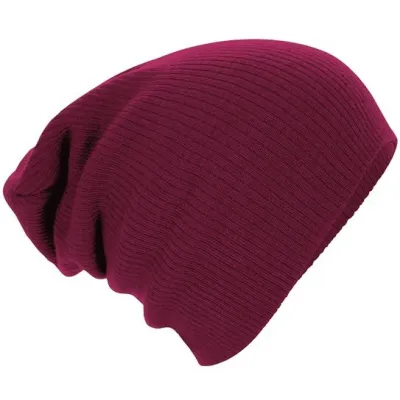Bonnet Oversize Acrylique Bordeaux - Beechfield