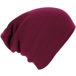 Oversize Acrylic Beanie Bordeaux - Beechfield