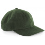 Olive Velvet Baseball Cap - Traclet