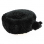 Toque Femme Lola Black with pompons - Traclet