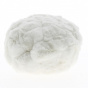 Toque Courchevel Faux Fur White Cloud - Traclet