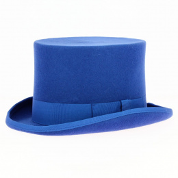 Chapeau Haut De Forme Bleu Royal - Traclet