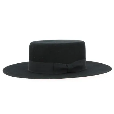 Cordobes Andalou Black Wool Felt - Traclet