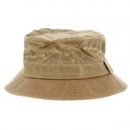 Bob Cotton Oiled Raincoat Camel - Hatman